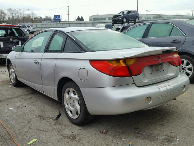 1G8ZY12762Z214189 - 2002 SATURN SC2 SILVER photo 3