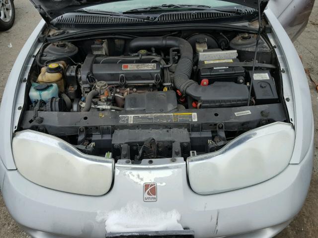 1G8ZY12762Z214189 - 2002 SATURN SC2 SILVER photo 7