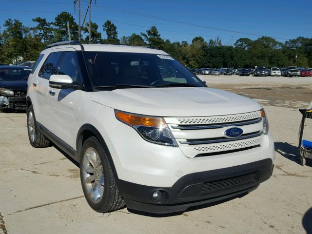 1FMHK7F80BGA17339 - 2011 FORD EXPLORER L WHITE photo 1