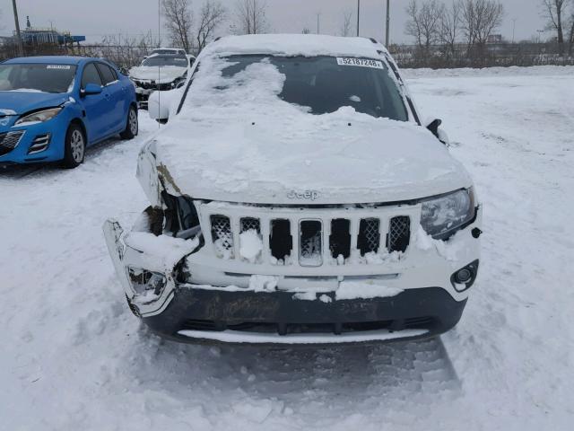 1C4NJDAB3FD408164 - 2015 JEEP COMPASS SP 白色 照片 9