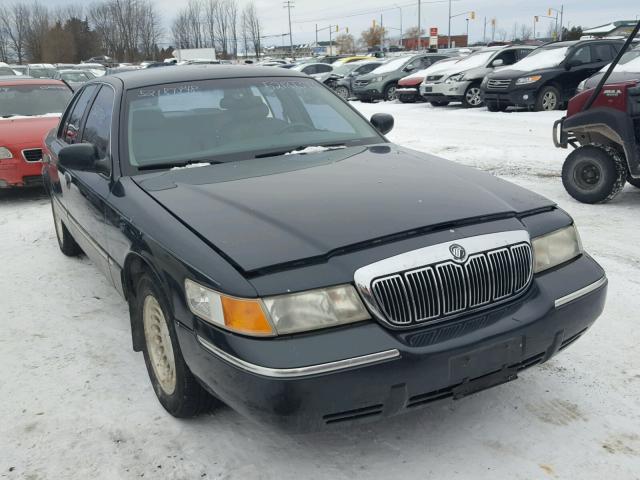 2MEFM75W6WX605377 - 1998 MERCURY GRAND MARQ BLACK photo 1