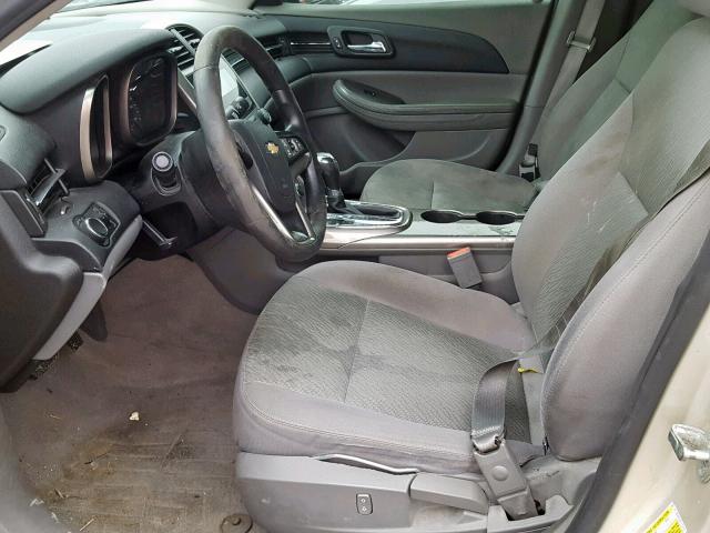 1G11B5SA5DF233322 - 2013 CHEVROLET MALIBU LS GOLD photo 5