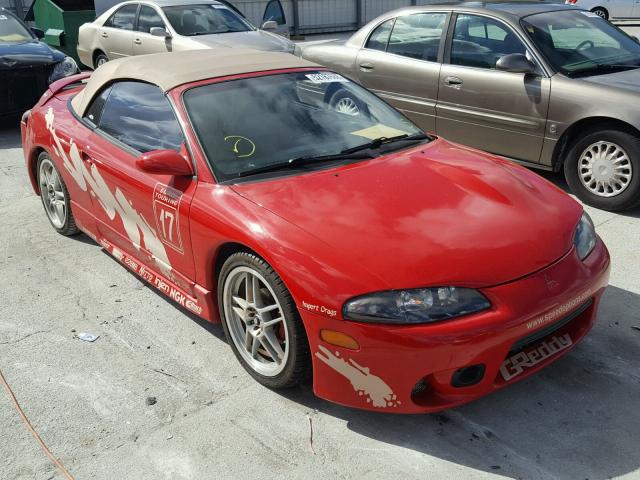 4A3AX55F8WE011637 - 1998 MITSUBISHI ECLIPSE SP RED photo 1