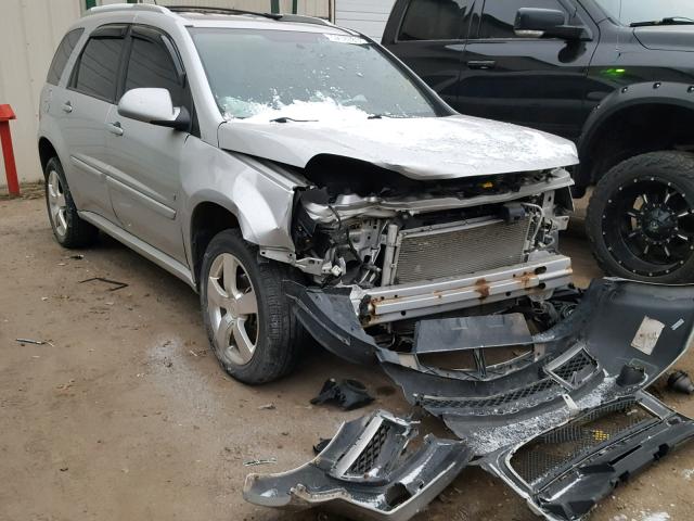 2CNDL937286301308 - 2008 CHEVROLET EQUINOX SP SILVER photo 1