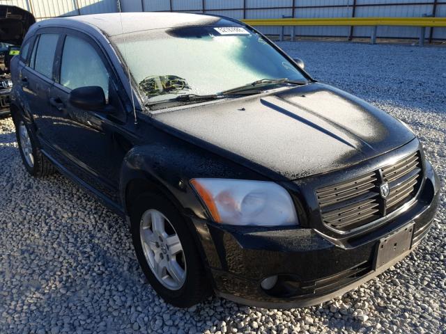 1B3HB48BX7D324541 - 2007 DODGE CALIBER SX BLACK photo 1