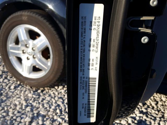 1B3HB48BX7D324541 - 2007 DODGE CALIBER SX BLACK photo 10