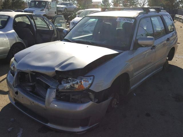 JF1SG66658H731853 - 2008 SUBARU FORESTER S SILVER photo 2