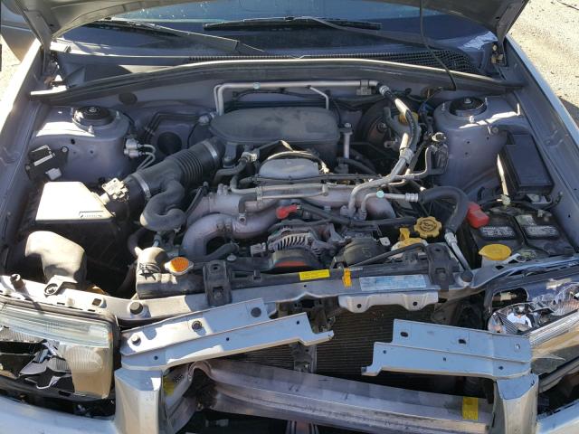 JF1SG66658H731853 - 2008 SUBARU FORESTER S SILVER photo 7