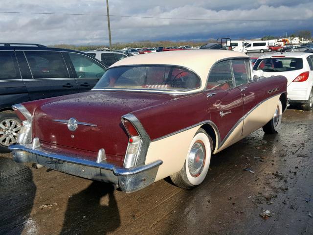 4C5018910 - 1956 BUICK SPECIAL MAROON photo 4