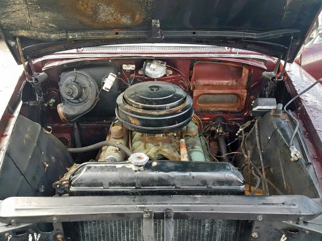 4C5018910 - 1956 BUICK SPECIAL MAROON photo 7