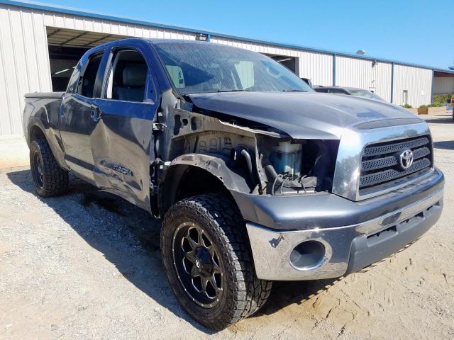 5TFBV54167X014321 - 2007 TOYOTA TUNDRA DOU GRAY photo 1