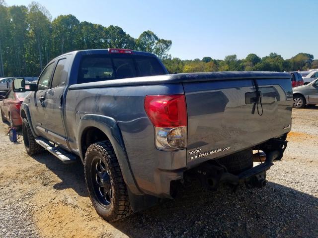 5TFBV54167X014321 - 2007 TOYOTA TUNDRA DOU GRAY photo 3