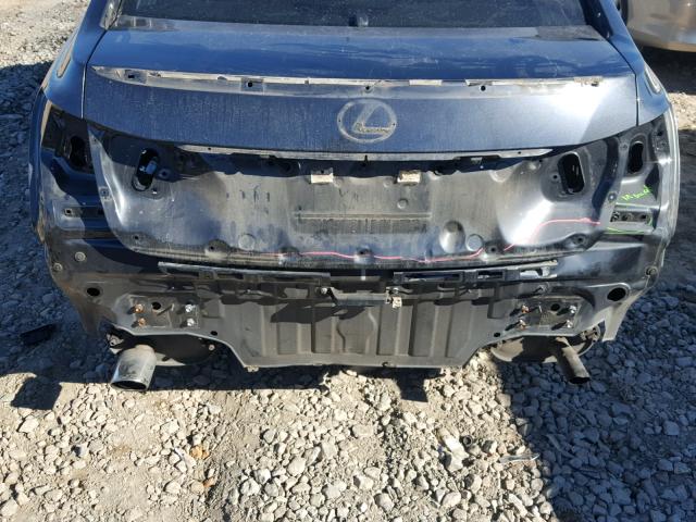 JTHCE96S370008842 - 2007 LEXUS GS 350 GRAY photo 9