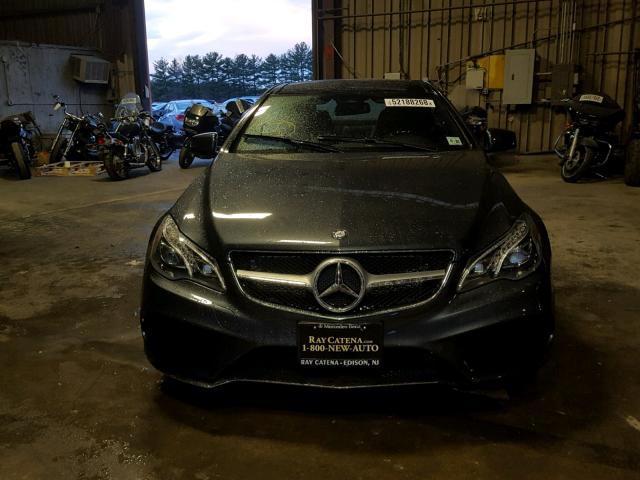 WDDKJ6HB9GF339187 - 2016 MERCEDES-BENZ E 400 4MAT GRAY photo 9