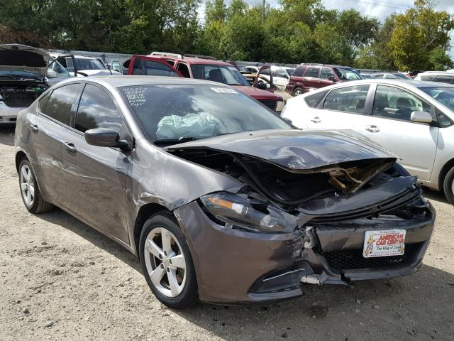 1C3CDFBB9FD251785 - 2015 DODGE DART SXT GRAY photo 1