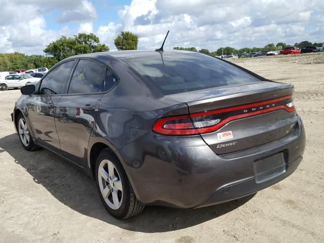 1C3CDFBB9FD251785 - 2015 DODGE DART SXT GRAY photo 3