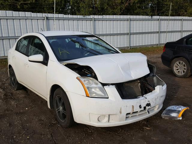 3N1AB61E38L614571 - 2008 NISSAN SENTRA 2.0 WHITE photo 1