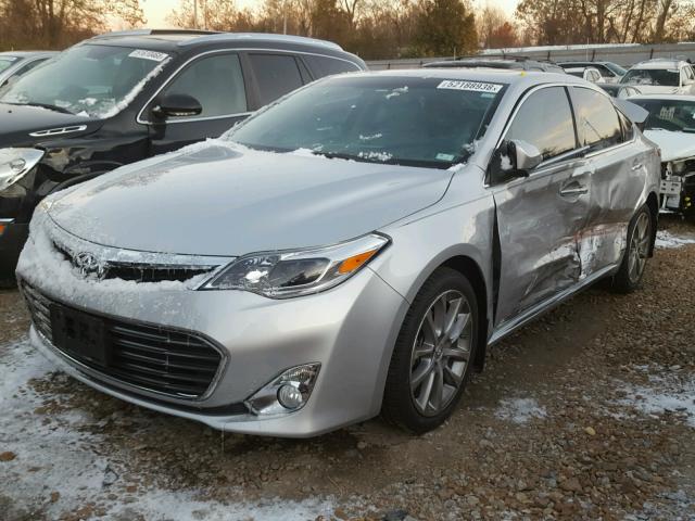 4T1BK1EB9EU085497 - 2014 TOYOTA AVALON BAS Argent photo 2