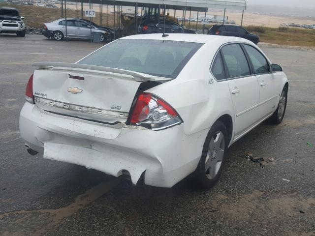 2G1WD58C469305888 - 2006 CHEVROLET IMPALA SUP თეთრი ფოტო 4
