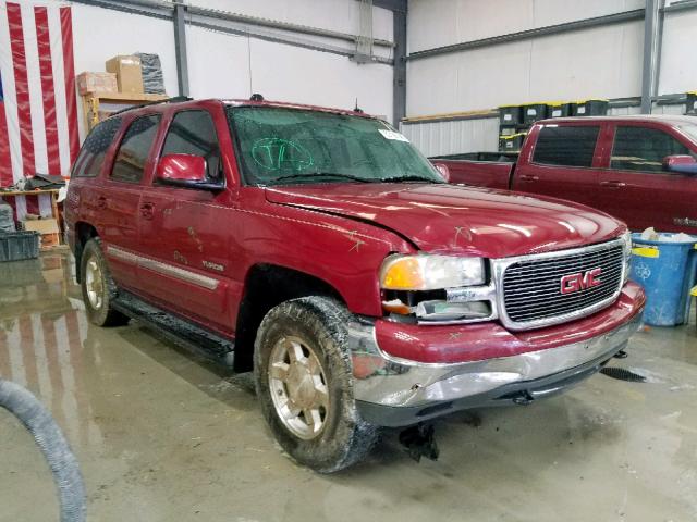 1GKEK13Z04R175693 - 2004 GMC YUKON BURGUNDY photo 1