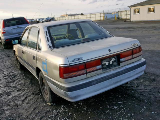 JM1GD2227J1573387 - 1988 MAZDA 626 SILVER photo 3