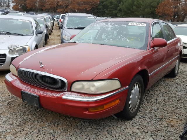 1G4CW52K3W4641826 - 1998 BUICK PARK AVENU RED photo 2