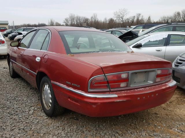 1G4CW52K3W4641826 - 1998 BUICK PARK AVENU RED photo 3