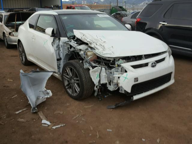 JTKJF5C72D3059864 - 2013 TOYOTA SCION TC თეთრი ფოტო 1