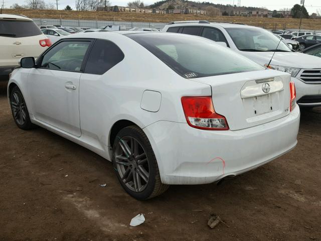 JTKJF5C72D3059864 - 2013 TOYOTA SCION TC თეთრი ფოტო 3