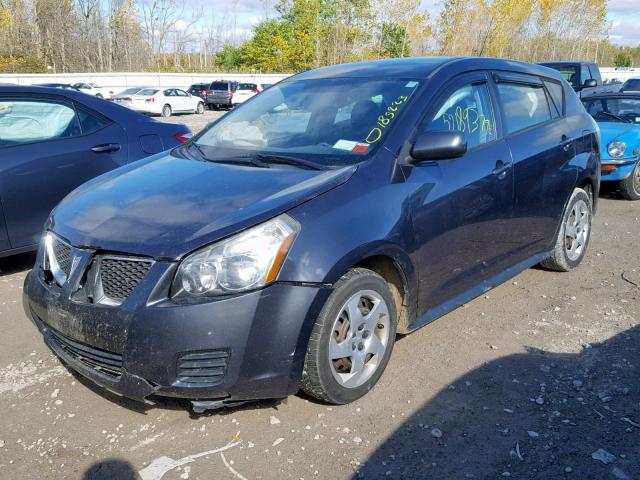 5Y2SP67839Z462922 - 2009 PONTIAC VIBE GRAY photo 2