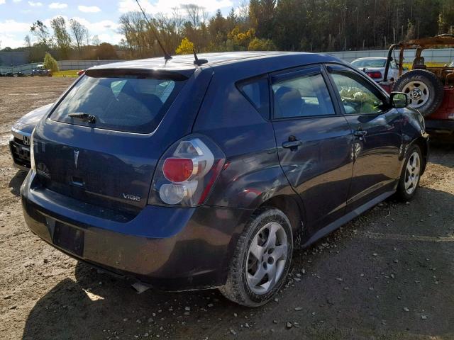 5Y2SP67839Z462922 - 2009 PONTIAC VIBE GRAY photo 4