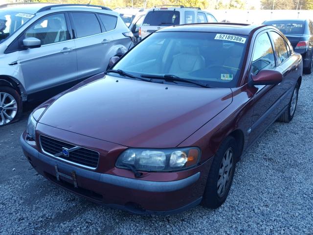 YV1RS61R312023032 - 2001 VOLVO S60 RED photo 2