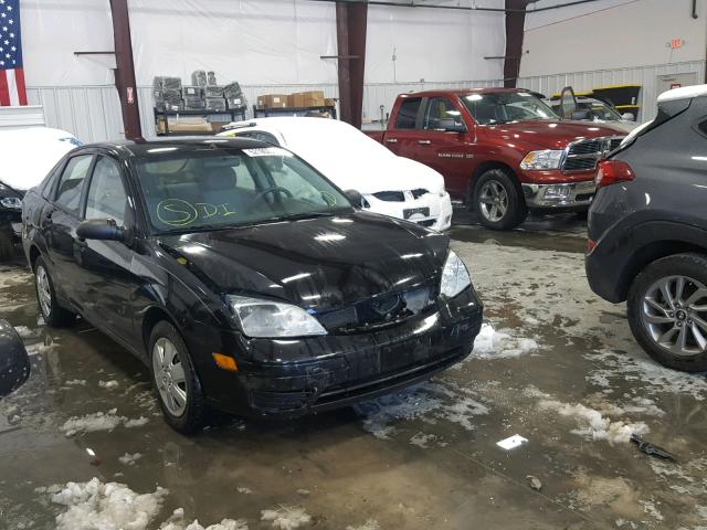 1FAFP34N56W127979 - 2006 FORD FOCUS ZX4 BLACK photo 1