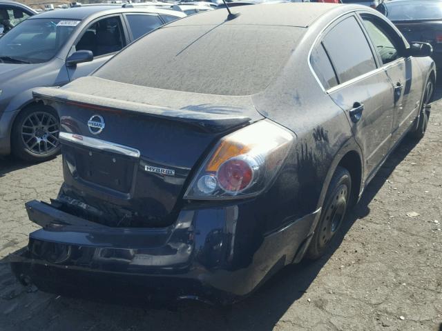 1N4CL21E18C172225 - 2008 NISSAN ALTIMA HYB BLUE photo 4