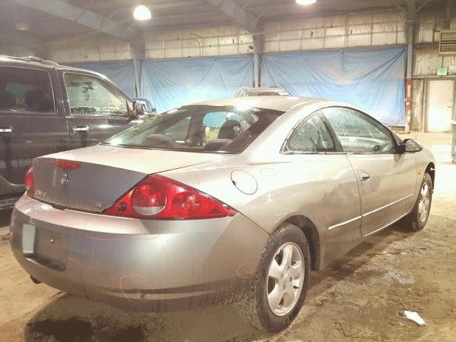 1ZWFT61L5Y5637115 - 2000 MERCURY COUGAR V6 GRAY photo 4