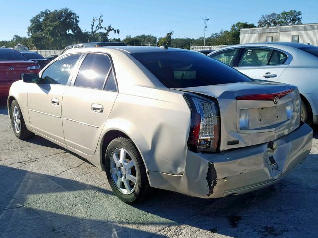 1G6DP577870135480 - 2007 CADILLAC CTS HI FEA TAN photo 3