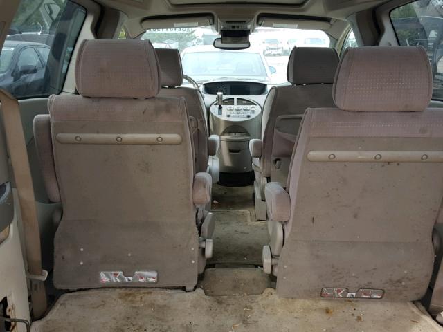 5N1BV28U25N108736 - 2005 NISSAN QUEST S TAN photo 9