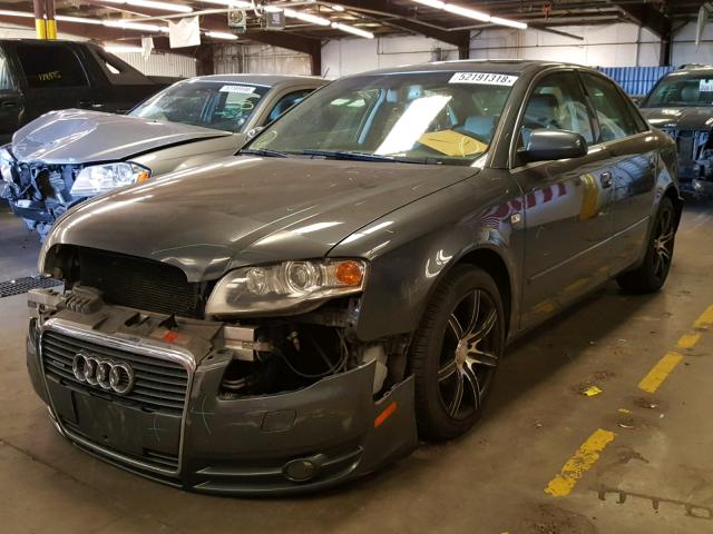 WAUDG68E75A476549 - 2005 AUDI A4 3.2 QUA GRAY photo 2