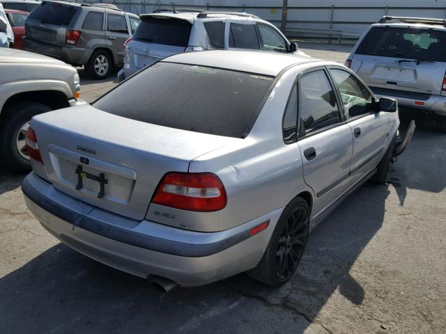 YV1VS29511F696418 - 2001 VOLVO S40 1.9T SILVER photo 4