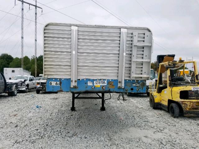 1N9F482P6W2045190 - 2000 UTILITY TRAILER BLUE photo 2