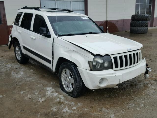 1J4GR48K26C202406 - 2006 JEEP GRAND CHER WHITE photo 1