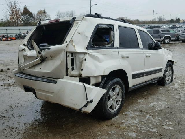 1J4GR48K26C202406 - 2006 JEEP GRAND CHER WHITE photo 4