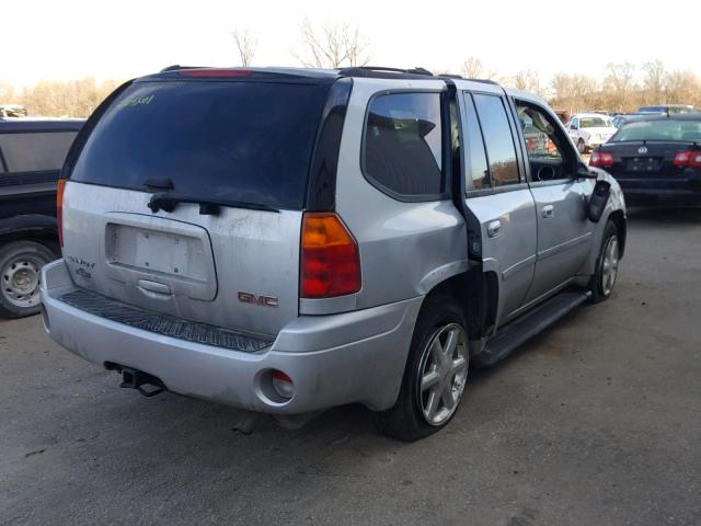 1GKDT43S792104813 - 2009 GMC ENVOY SLT SILVER photo 4