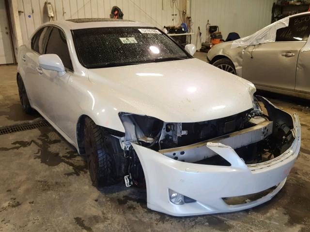 JTHBE262065006552 - 2006 LEXUS IS 350 WHITE photo 1