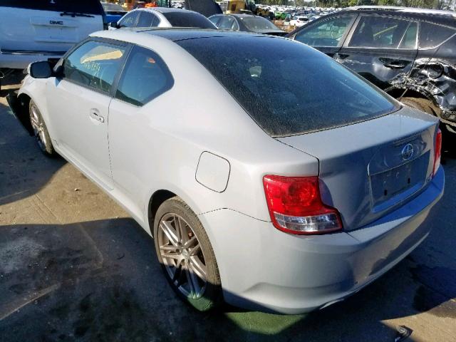 JTKJF5C71C3029091 - 2012 TOYOTA SCION TC ნაცრისფერი ფოტო 3