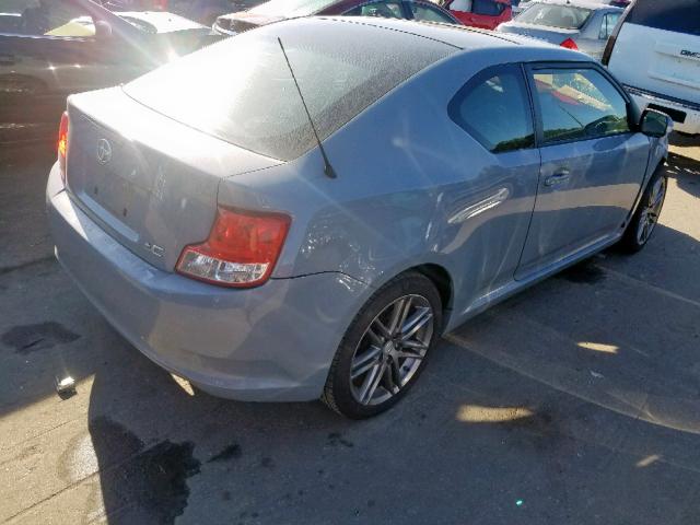 JTKJF5C71C3029091 - 2012 TOYOTA SCION TC ნაცრისფერი ფოტო 4