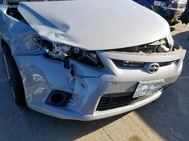 JTKJF5C71C3029091 - 2012 TOYOTA SCION TC ნაცრისფერი ფოტო 9