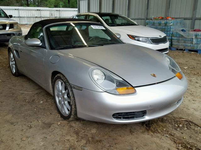 WP0CA29812U620463 - 2002 PORSCHE BOXSTER SILVER photo 1