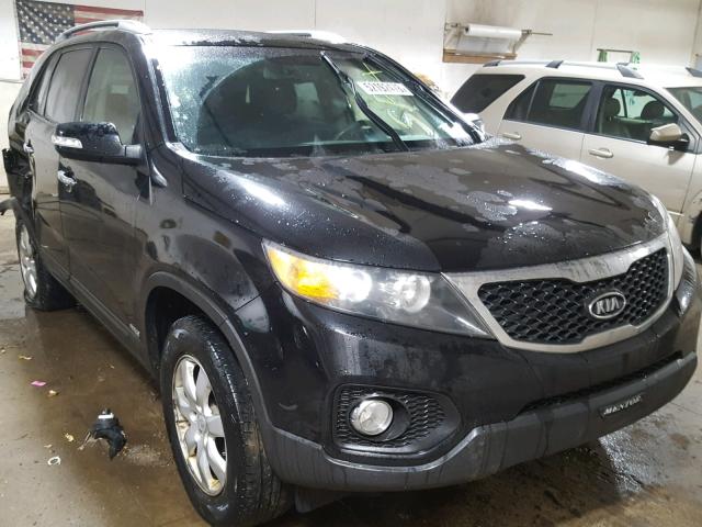 5XYKTDA1XBG012393 - 2011 KIA SORENTO BA BLACK photo 1