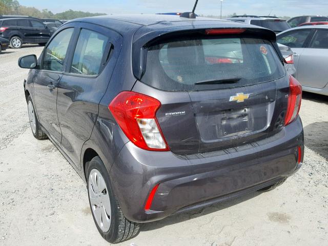 KL8CB6SA6GC570473 - 2016 CHEVROLET SPARK LS GRAY photo 3